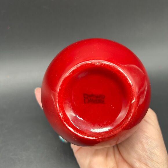 Benard Moore Red Maroon 6” Vase - Picture 2 of 3